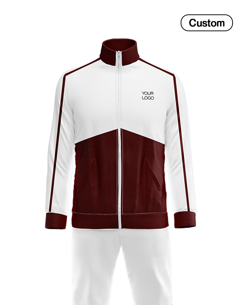 Custom Tracksuit - Bi-Color Block - Personalized Apparel