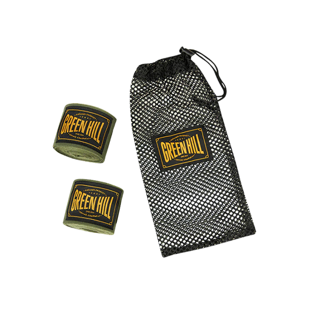 Boxing Hand Wraps - Olive Green