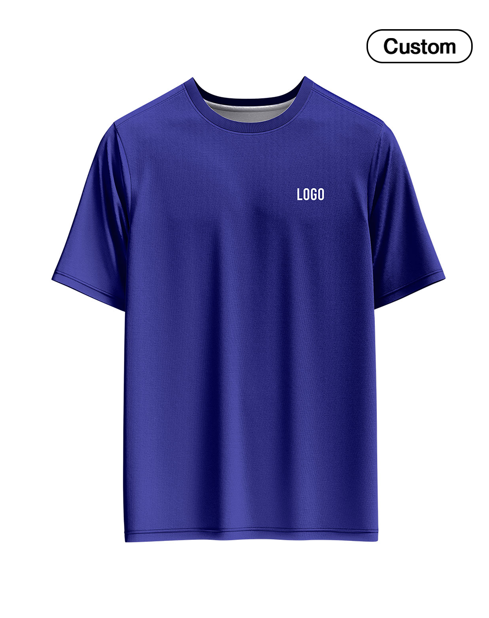 Custom Soccer T-Shirt – Patterned Back - Personalized Tee