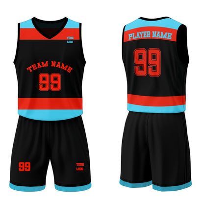 Custom Basketball Uniform – Panel Design – Personalized Teamwear
