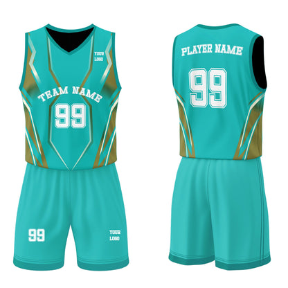 Custom Basketball Uniform – Accent Design – Personalized Teamwear