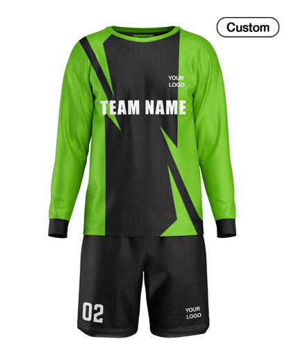 Custom Soccer Goalkeeper Uniform - Abstract - Personalized