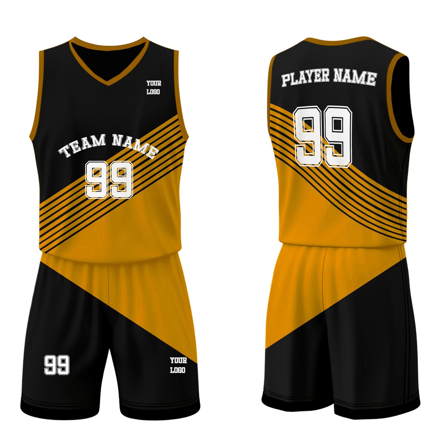 Custom Basketball Uniform - Cross Vector Design - Personalized Gamewear
