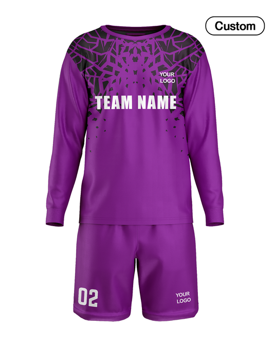 Custom Soccer Goalkeeper Uniform - Turtle Design - Personalized