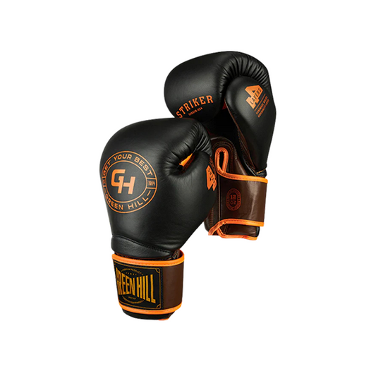 Boxing Glove - STRIKER - Black Orange