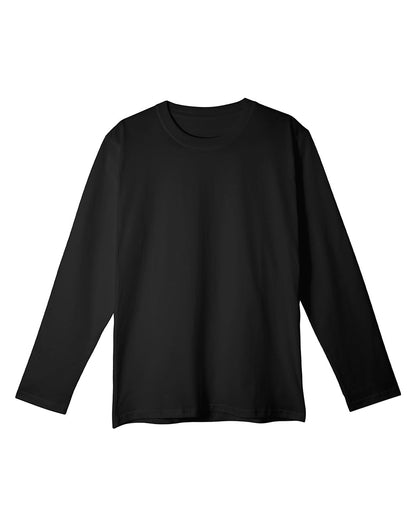 Custom Men Tee Full Sleeves Solid Design - Personalized Tees