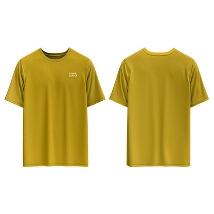 Custom T-Shirt - Solid Color Design - Personalized Casual Wear