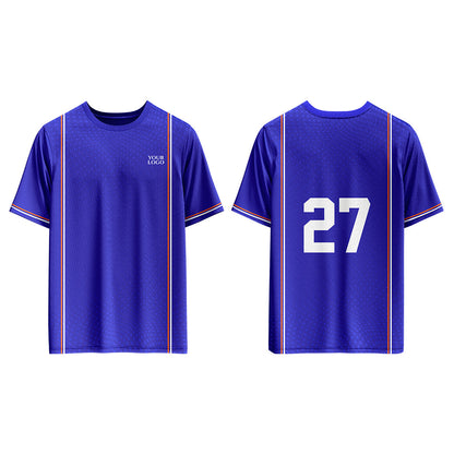 Custom Soccer T-Shirt – Color Accent – Personalized T-Shirt