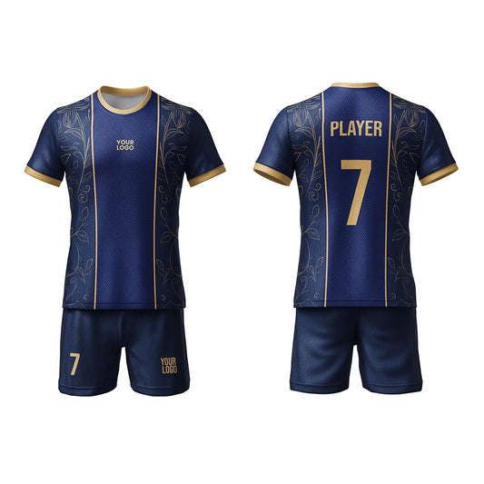 Custom Soccer Uniform - Wreath Design - Personalized Uniform