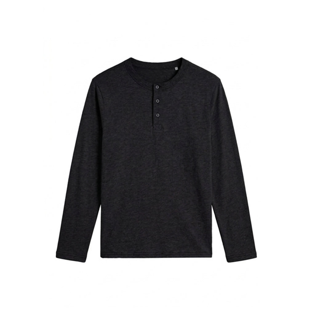 Custom Women Henley Full Sleeves Henley - Solid Color Personalized Tee