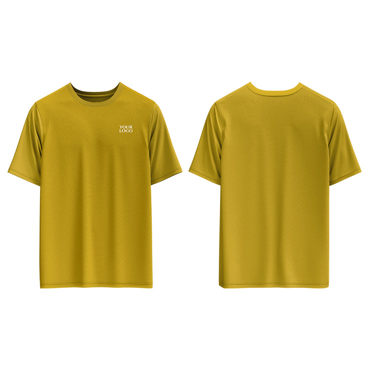 Casual T-Shirt - Solid Custom Logos & Team Colors