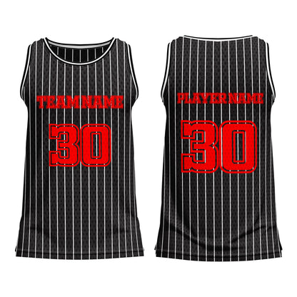 Custom Basketball Tank Top - Pinstripe - Personalized Gear
