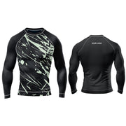 Rash Guard T-Shirts - Athletics Custom Logo & Team Colors