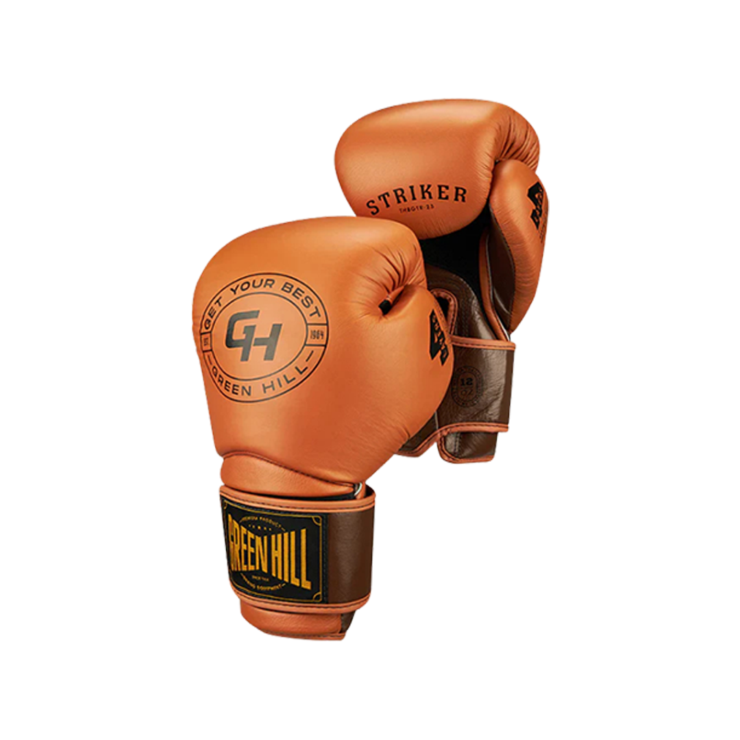 Boxing Gloves - STRIKER - Brown