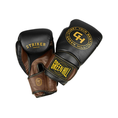 Boxing Glove - STRIKER - Black Brown