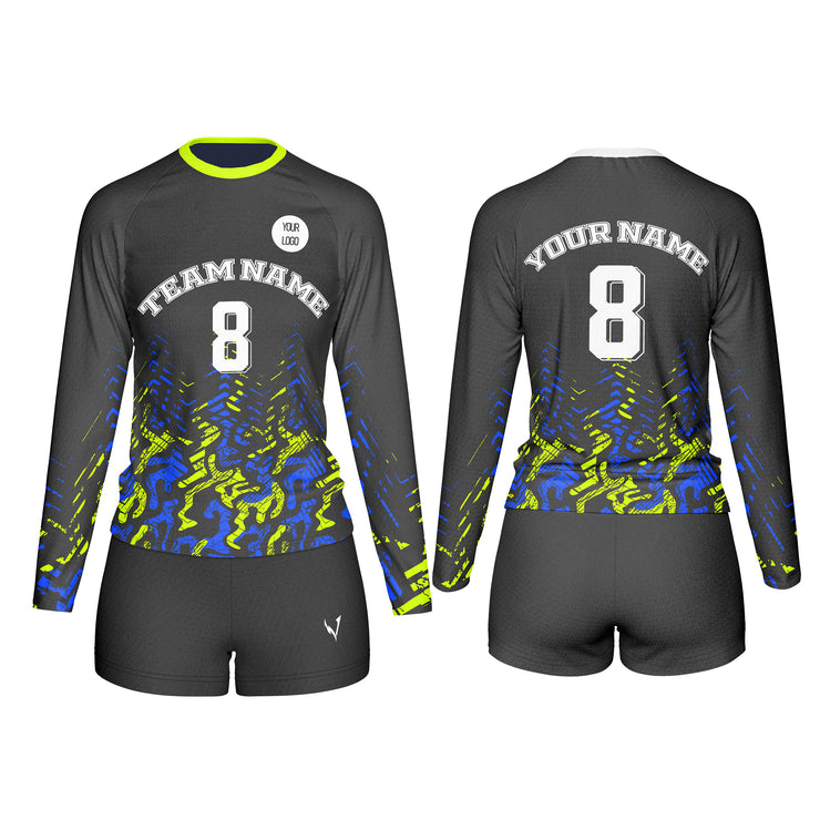 Volleyball Uniforms – Pattern Design Custom Logos, Colors & Patterns