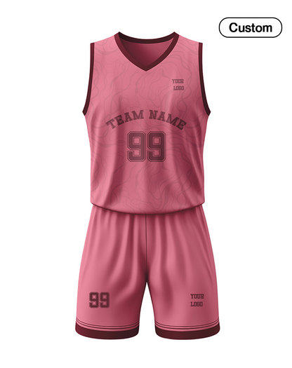 Custom Basketball Uniform – Abstract Seamless – Personalized Gamewear