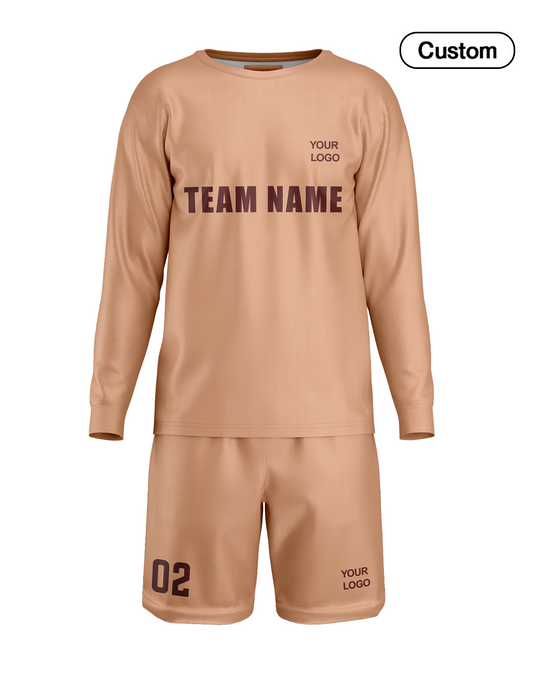 Custom Soccer Goalkeeper Uniform - Solid Design - Personalized
