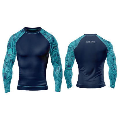 Customizable Rash Guard T-Shirt