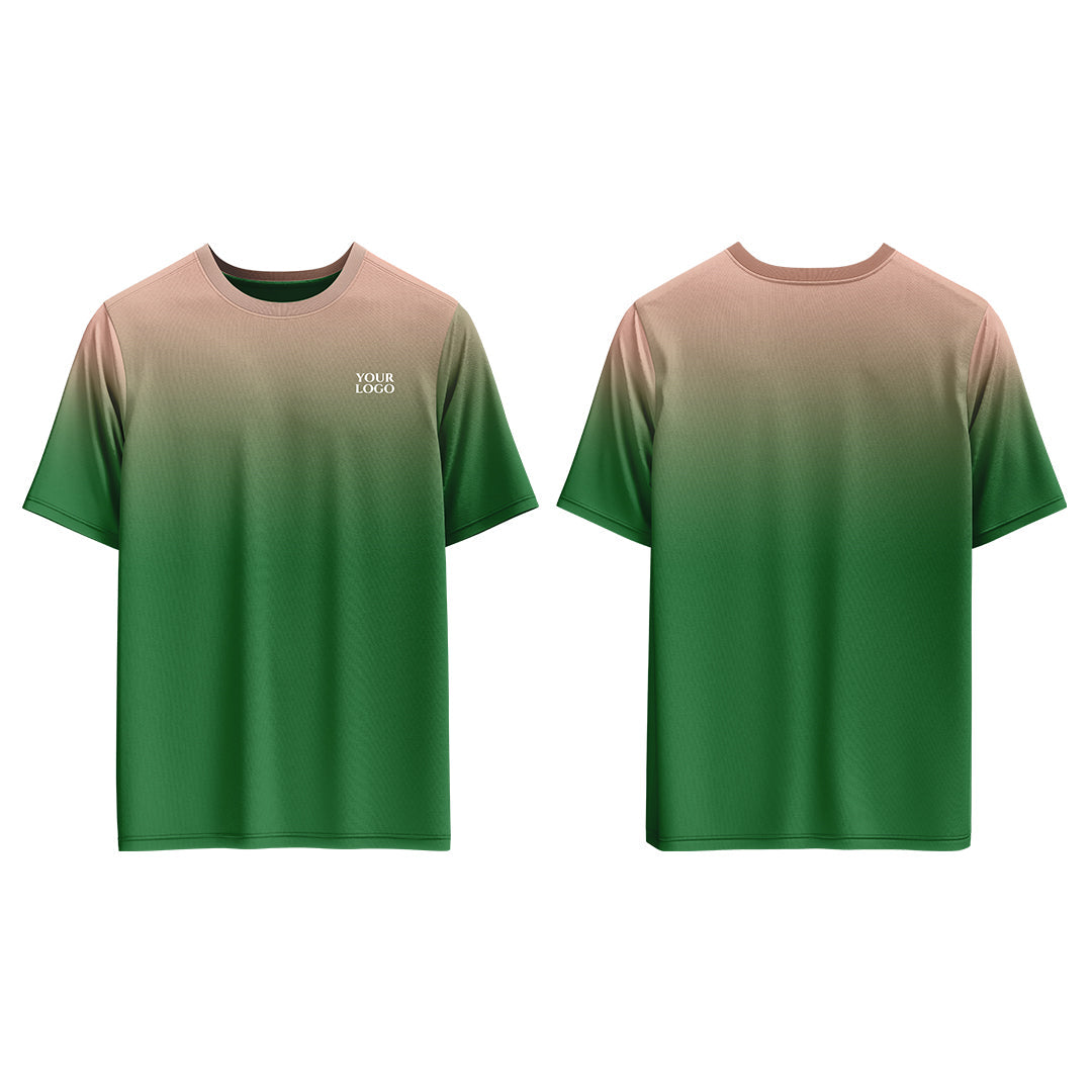 Custom T-Shirt - Gradient Design - Personalized Casual Wear