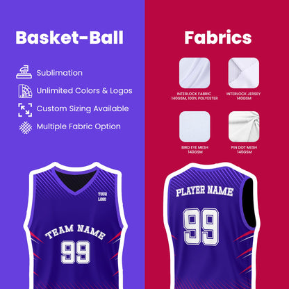 Custom Basketball Uniform - Vector Design - Personalized Teamwear