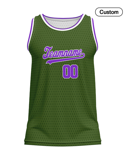 Custom Basketball Tank Top – Solid Color Design – Personalized Gear