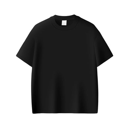 Custom Men Drop Shoulder Tee - Solid Design Personalized Top