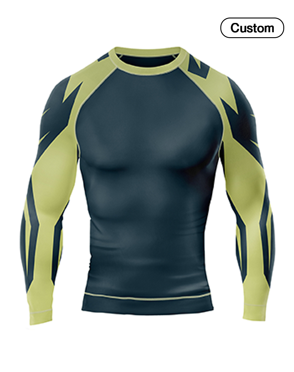 Custom Rash Guard - Multi-Pattern Abstract - Personalized Gear