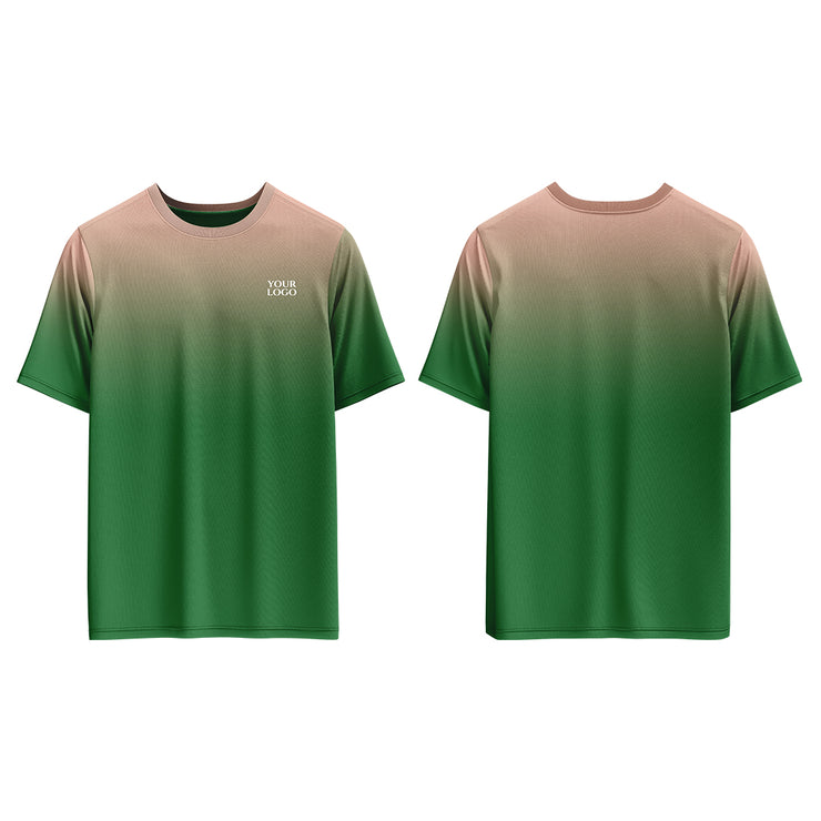 Casual T-Shirt - Gradients Custom Logos & Team Colors