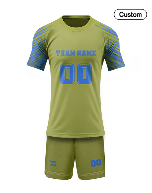 Custom Volleyball Uniform – Stripe Design – Personalized Kit