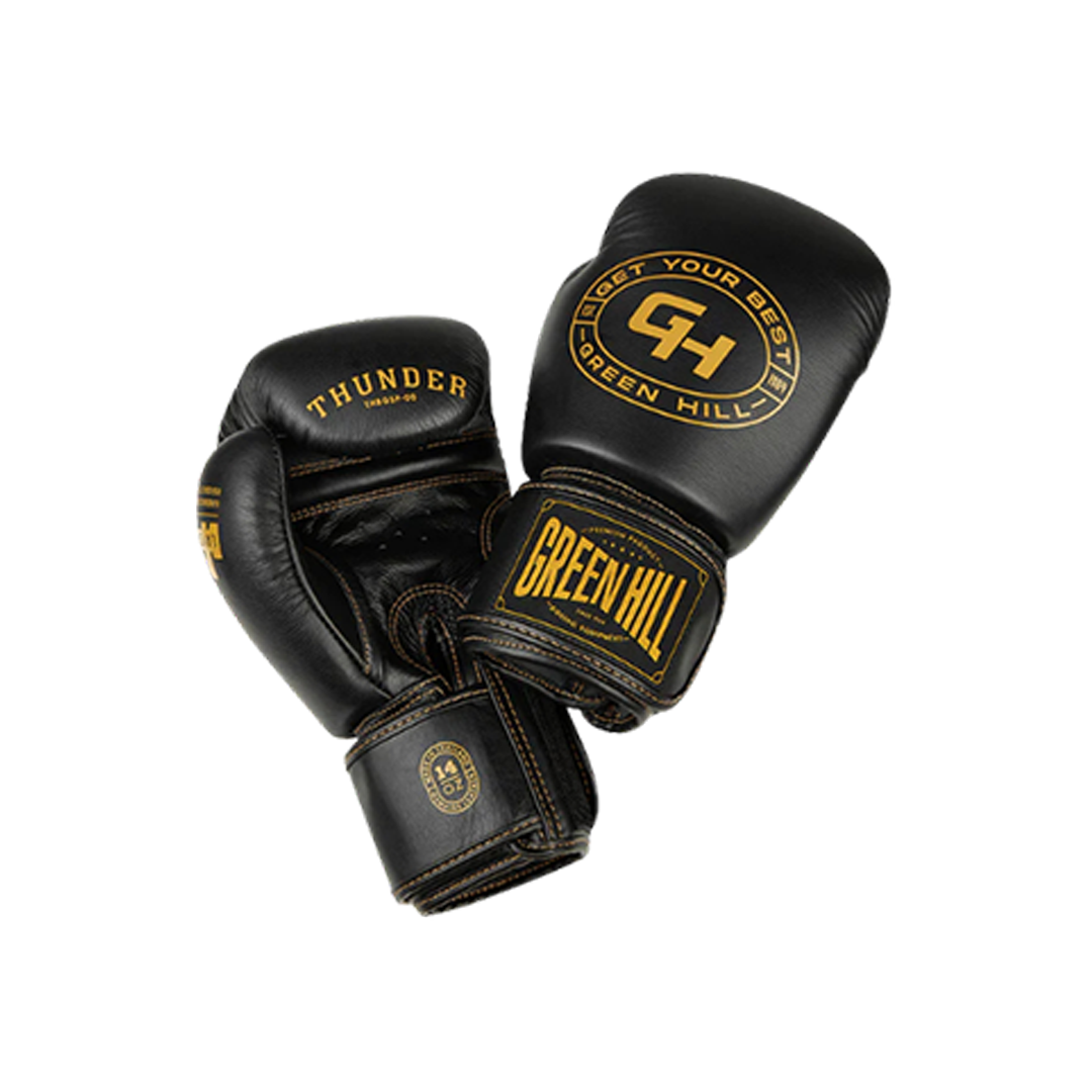 Boxing Gloves - THUNDER - Black