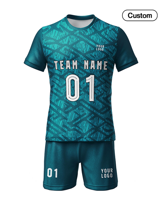 Custom Soccer Uniform - Pattern Design - Personalized Team Kit