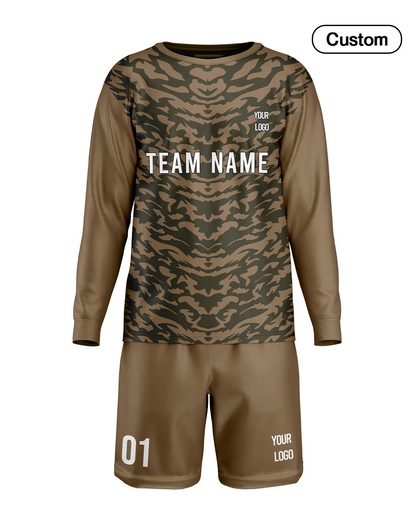 Custom Soccer Goalkeeper Uniform – Pattern - Personalized Kit