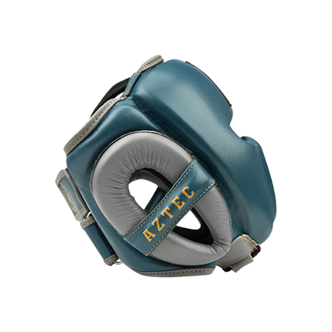 Boxing Head Gear - AZTEC - Blue Grey