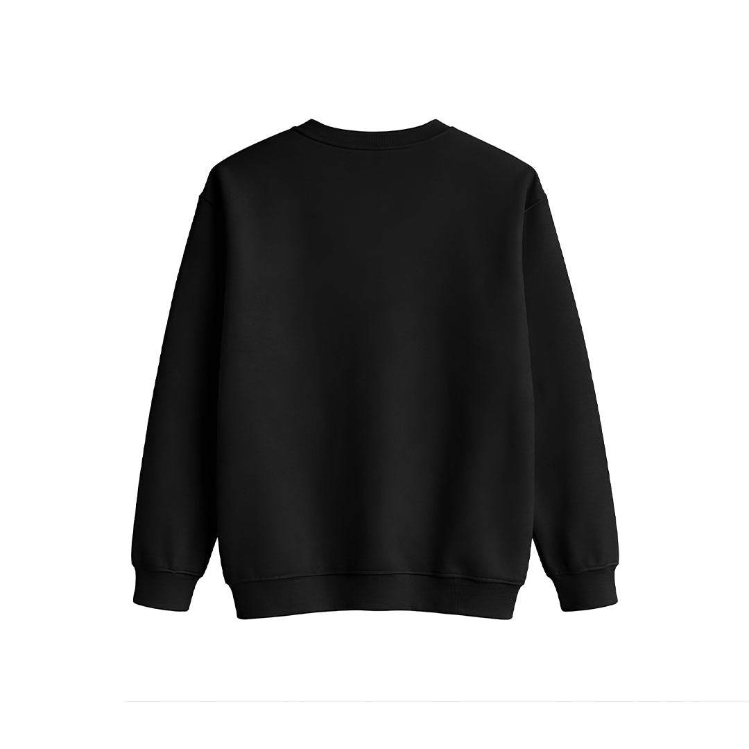 Custom Women Sweatshirt - Solid Color Personalized Crewneck
