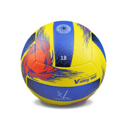 Volley Ball MUDBALL Thread-Winded, 18 Panels Anti-Slip for Training/Competition