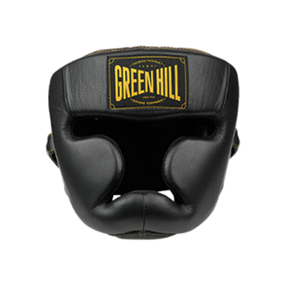 Boxing Head Gear - KEEPER - Black Brown