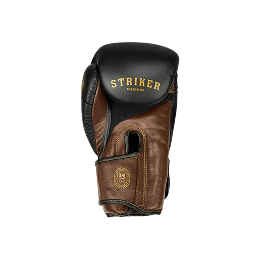 Boxing Glove - STRIKER - Black Brown