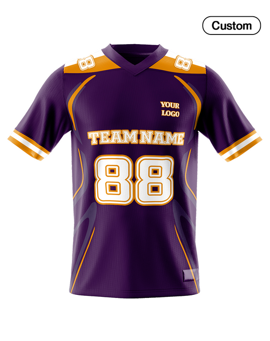 Custom American Football Jersey – Contrast Design – Personalized Jersey