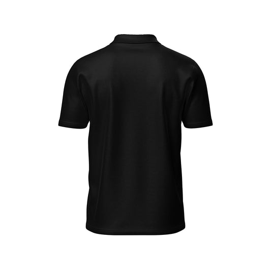 Workwear Polo T-Shirt - Solid Design Black - Personalized Gear