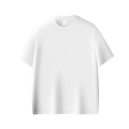 Custom Men Drop Shoulder Tee - Solid Design Personalized Top