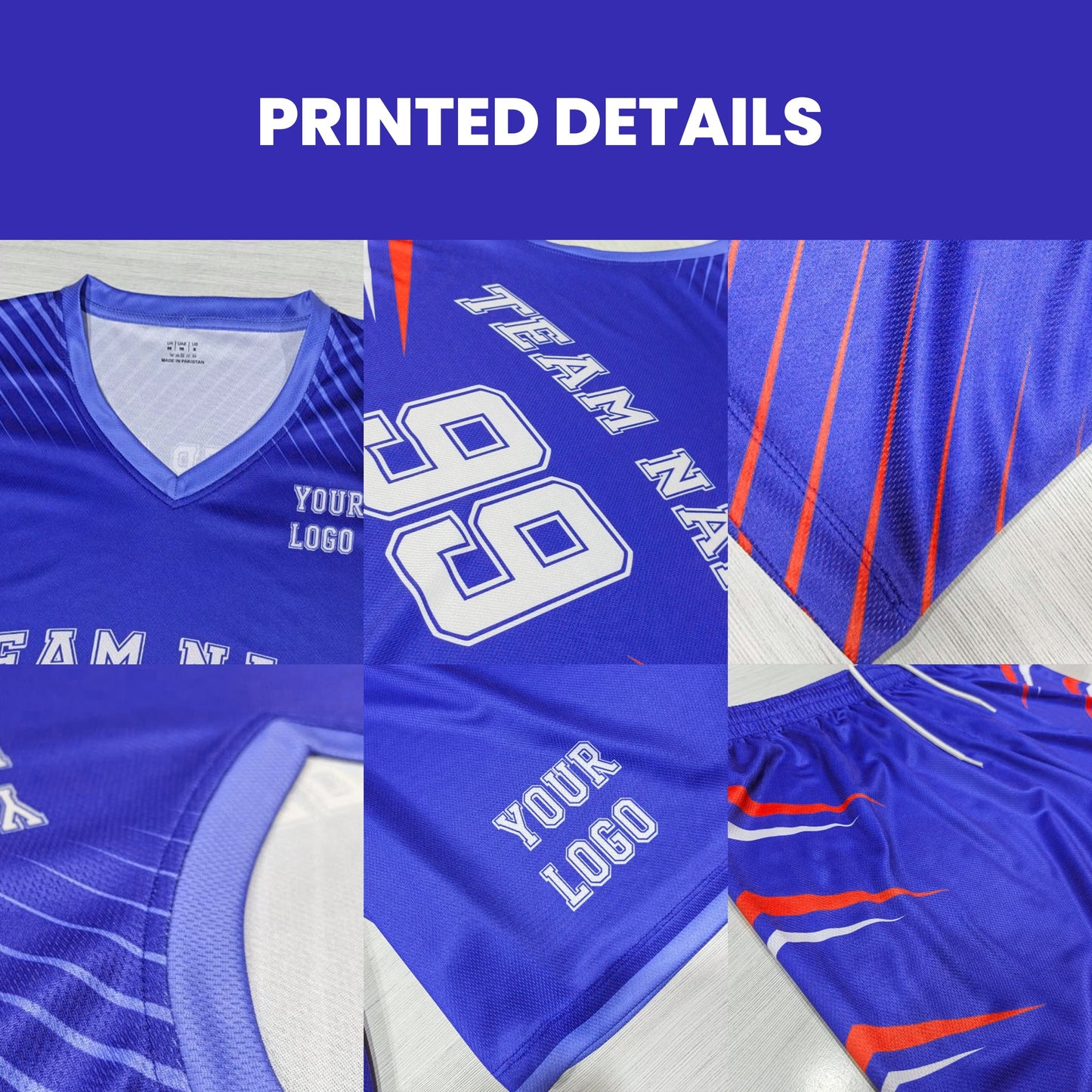Custom Basketball Uniform -  Shards Pattern - Personalized Teamwear