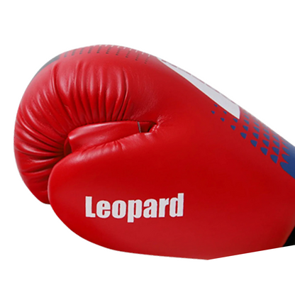 Sparring Gloves - LEOPARD - Vinyl Martial Arts Training Gloves