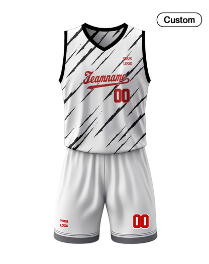 Custom Basketball Uniform - Scratch Design - Personalized Kit
