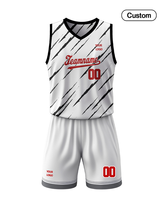 Custom Basketball Uniform - Scratch Design - Personalized Uniform