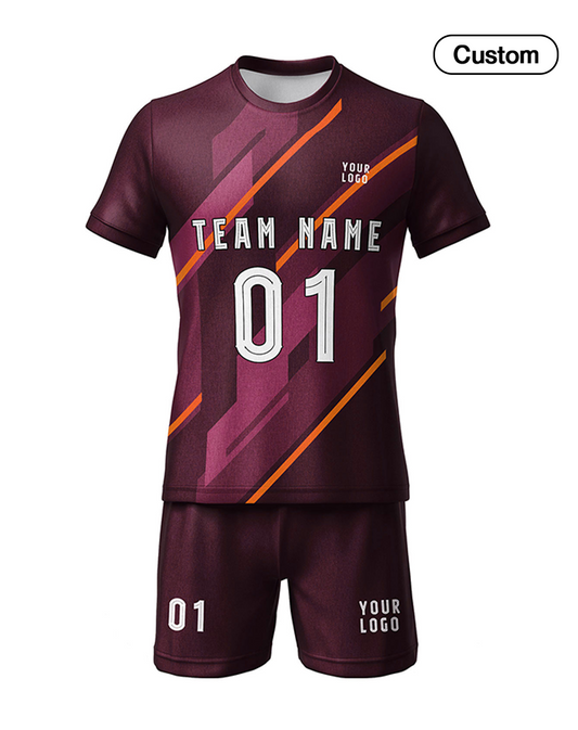 Custom Soccer Uniform - Accent Design - Personalized Team Kit