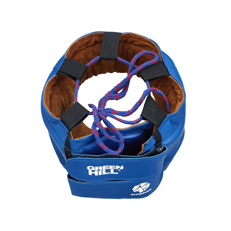 FIVE STAR Head Guard – FIAS-Approved H.Q Leather, Velcro Closure, Amateur Boxing