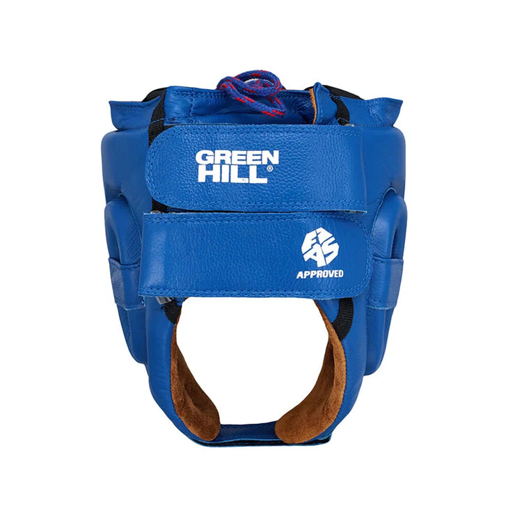 FIVE STAR Head Guard – FIAS-Approved H.Q Leather, Velcro Closure, Amateur Boxing