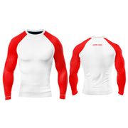 Rash Guard T-Shirts -  Raglan Custom Logo & Team Colors