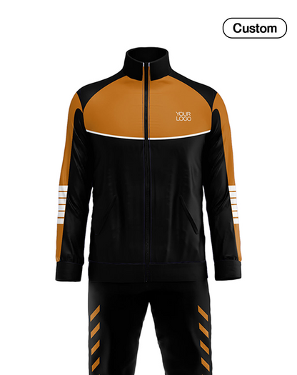 Custom Tracksuit – Contrast Panel Design – Personalized Training Set